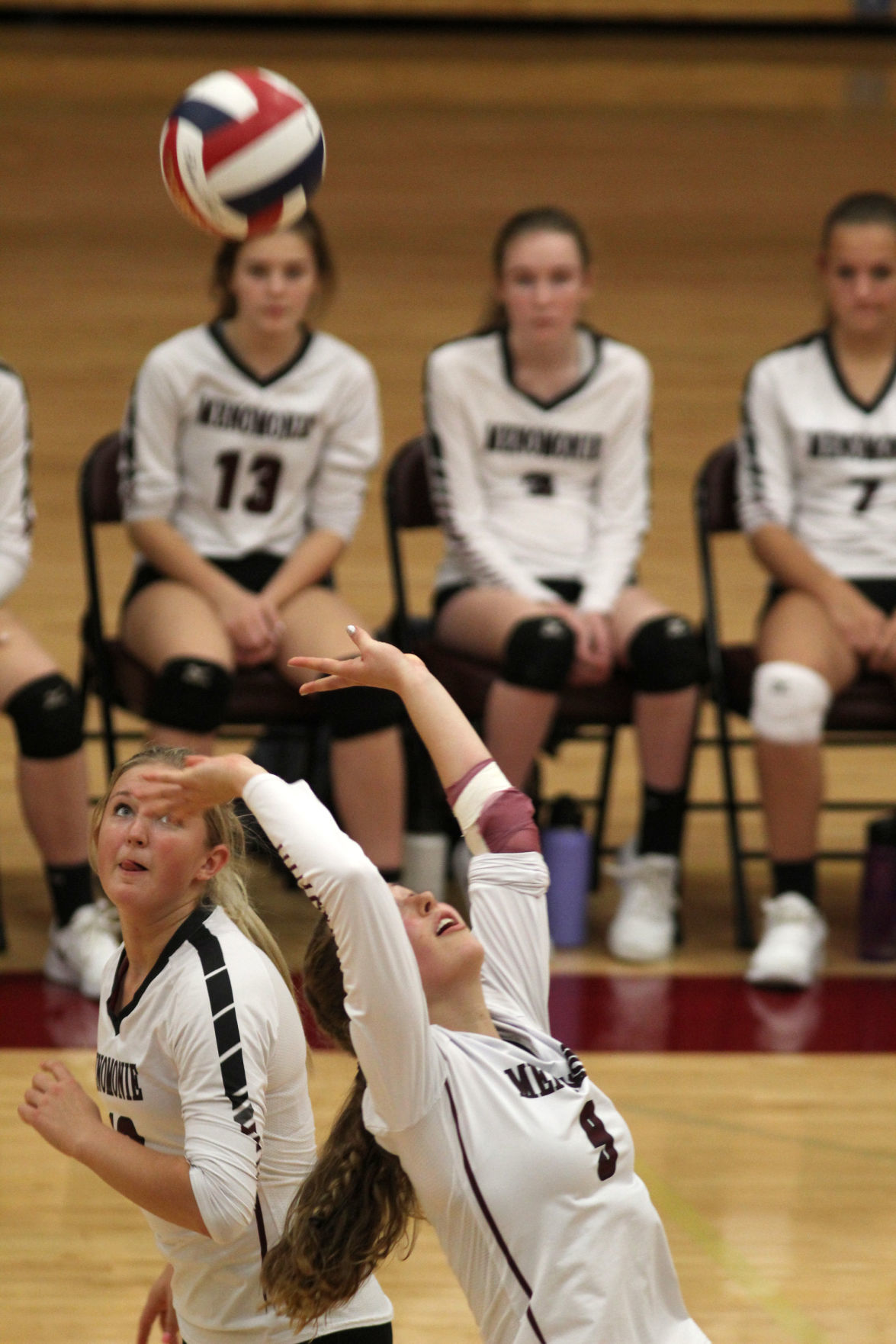 Medford at Menomonie volleyball 10-10-19
